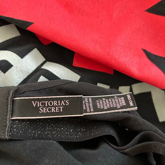 Victorias Secret Women Tshirt Push Up Full Coverage Underwire Bra Black Size 36C - Picture 4 of 7
